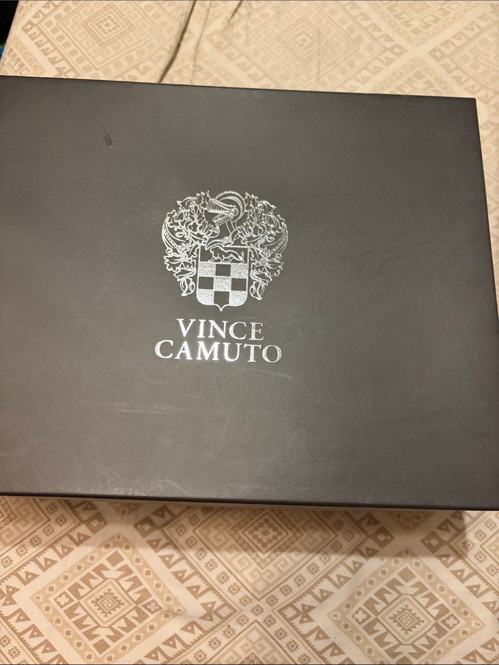 Vince Camuto Black Box with Silver Crest